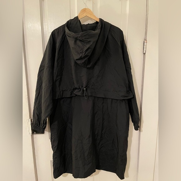 ADIDAS STELLA MCCARTNEY LIGHTWEIGHT PARKA rain coat windbreaker jacket oversized - Picture 2 of 14